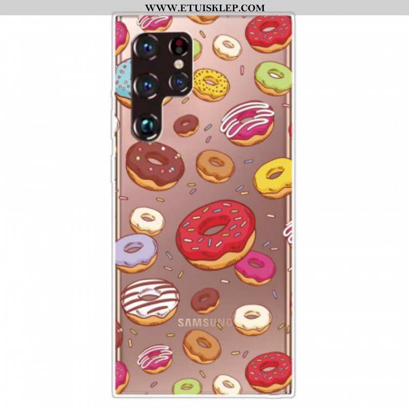 Etui do Samsung Galaxy S22 Ultra 5G Kocham Pączki